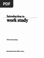 Introduction To Work Study