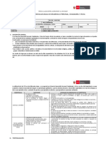 Desarrollo personal y ciudadanía en el cuarto año