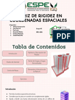 Matriz de Rigidez