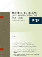 Seminar Nasional Kegawatdaruratan Obstetri 20 Februari 2022