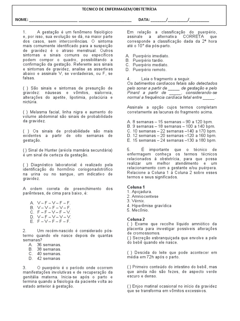 A Gestação É Um Fenômeno Fisiológico | PDF | Gravidez | Medicina Clínica