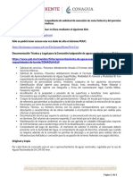 Requisitos Aprovchamiento Superficial, Permiso de Construcción