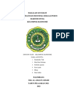 (Revisi) Makalah POSISI STRATEGIS INDONESIA SEBAGAI POROS MARITIM DUNIA