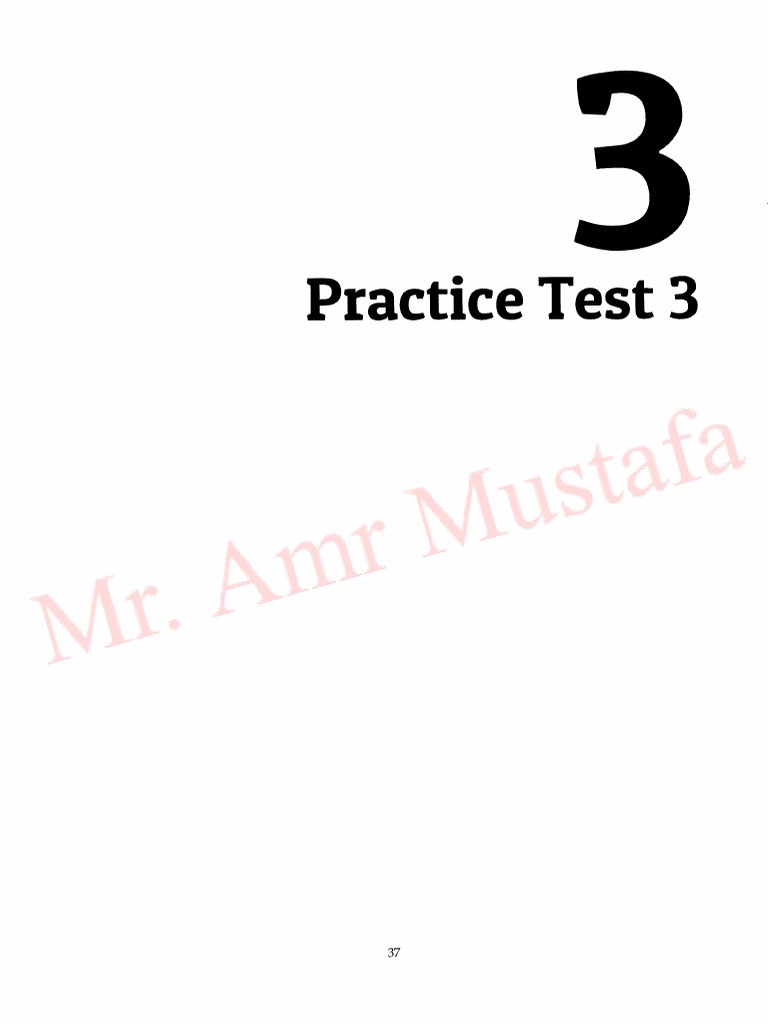 Practice Test 3 The College Panda Explanation Sat Math No Calculator 2 ...