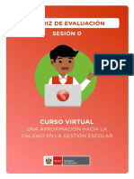 Matriz de Evaluacion