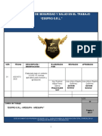 Estudio y Plan de Seguridad y Salud en El Trabajo Esspro S.R.L.