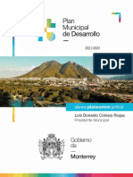 Plan Municipal de Desarrollo Mty 2021