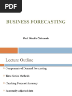 Business Forecasting