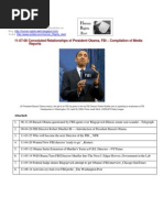 11-07-06 Convoluted Relationships of President Obama, FBI – Compilation of Media Reports 