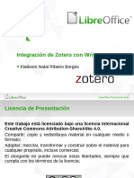 Integracion Zotero Writer