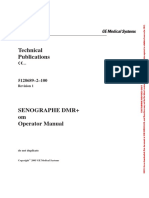GE Senographe DRM Operator Manual