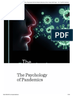 Psychology Pandemic. Steven Taylor