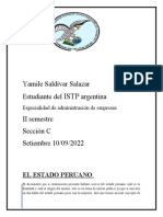 ARTICULO DE OPINION DEL ESTADO Yamile Saldivar