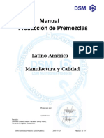 Manual de Manufactura y Calidad LA 05