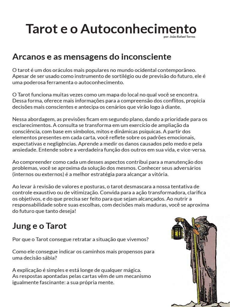 Carta da Alma - Autoconhecimento