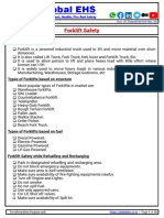 Forklift Safety Global EHS023