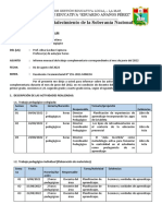 INFORME  -AGOSTO-2022