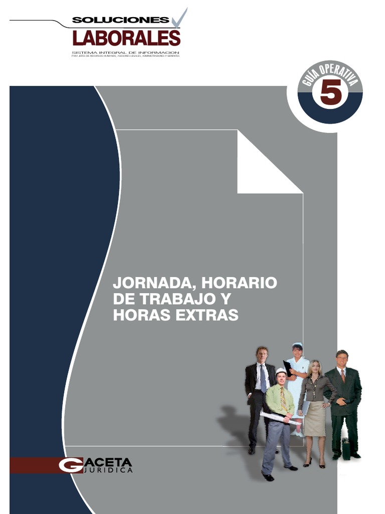 Jornada Horas de Trabajo y Horas Extras | PDF | Derecho laboral ...