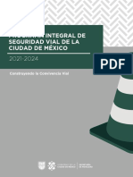 Programa Integral de Seguridad Vial de La Ciudad de Mexico 2021 2024docx