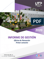 Informe de Gestion 2020-1 - 0pla