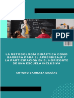 La Metodologia Didáctica Como Barrera Del Aprendizaje