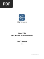 Open PHA Users Manual Rev2