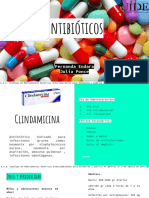 Antibióticos guía clindamicina azitromicina amoxicilina cefalexina