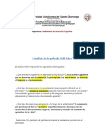 Análisis de la película Still Alice y los procesos cognitivos afectados por Alzheimer