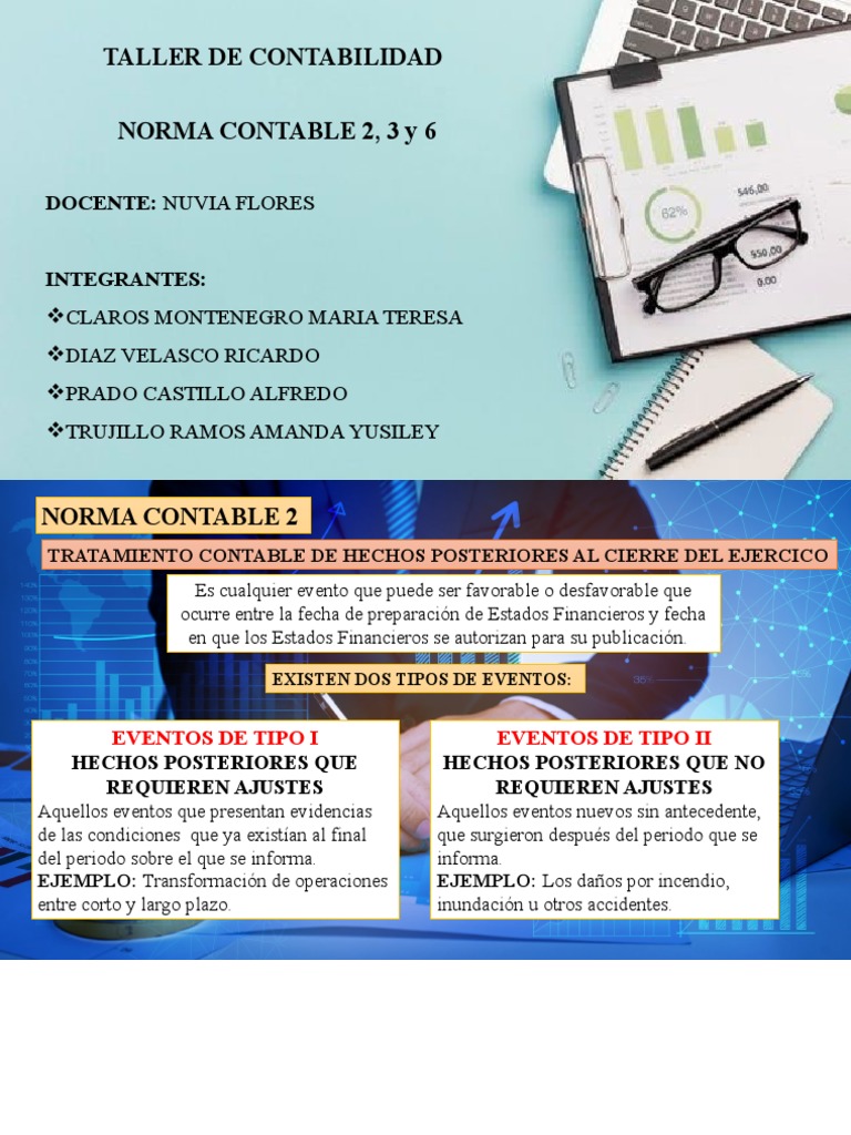 Normas Contables 2, 3 y 6 | PDF | Contabilidad | Inflación