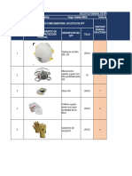 Pedido Epp Septiembre