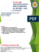 NIIF y PCGE: Relación y aplicación en Perú