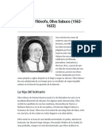 La Nueva Filósofa, Oliva Sabuco (1562-1622) - Mujer Consciencia