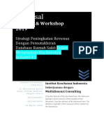 Proposal Seminar Dan Workshop Strategi Marketing RS - 2019