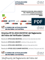 Actualización materia catastral