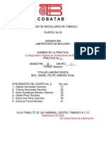 Reporte de BIOLOGIA1-3roC - Matutino