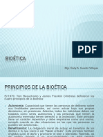 Principios de La Bioetica
