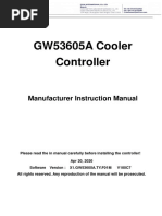 chiller operation Manual