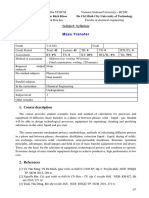 CH2051 - Mass Transfer (Qtr&TBtruyen Khoi)