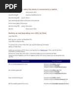 Cisco Switch Commands Cheat Sheet | PDF | Networking Standards | Cisco ...
