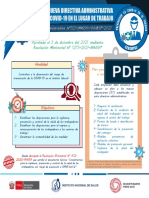 Infografía - Nueva Directiva Administrativa PVPC COVID-19