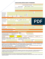 Formulario de Vinculación Excel Inacar 2022