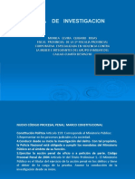 Nuevo Código Procesal Penal: etapas y dirección de la investigación