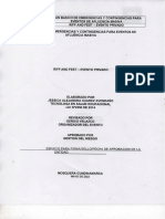 Plan Basico de Emergencias y Contingencias para Eventos de Afluencia Masiva Riff and Fest