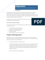 SAP SD Configuration: Project Management