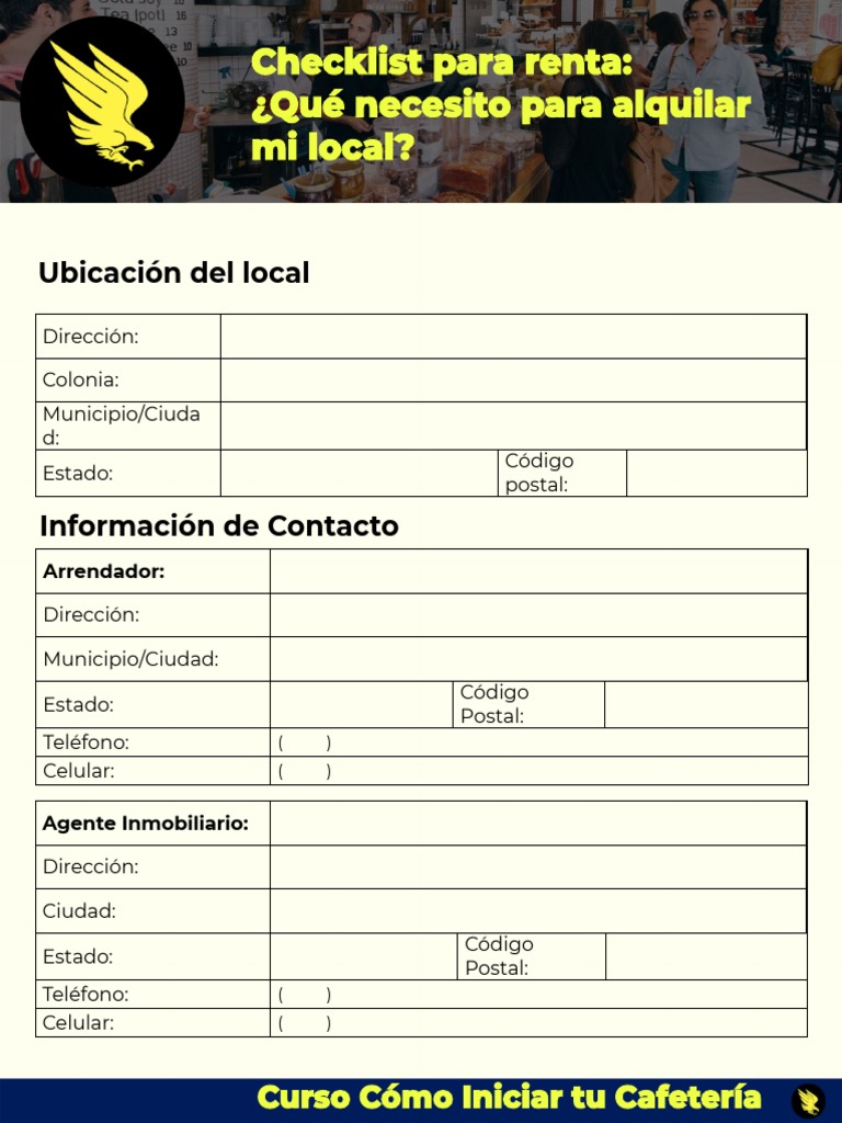 Checklist Arrendamiento Local | PDF