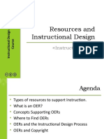 Overview 2 - Resources and Instructional Design - Version - 2007 - 2010