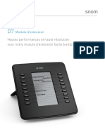 Snom D7 Datasheet FR 1-1-1