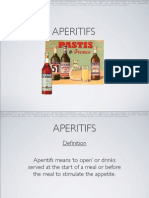 Aperitifs - Presentation