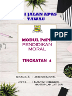 Modul PDPR Pendidikan Moral - Tingkatan 4