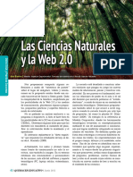 Las Ciencias Naturales y La Web 2.0